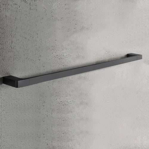 Towel Bar, 31.5 Inch, Matte Black Gedy PI21-80-14